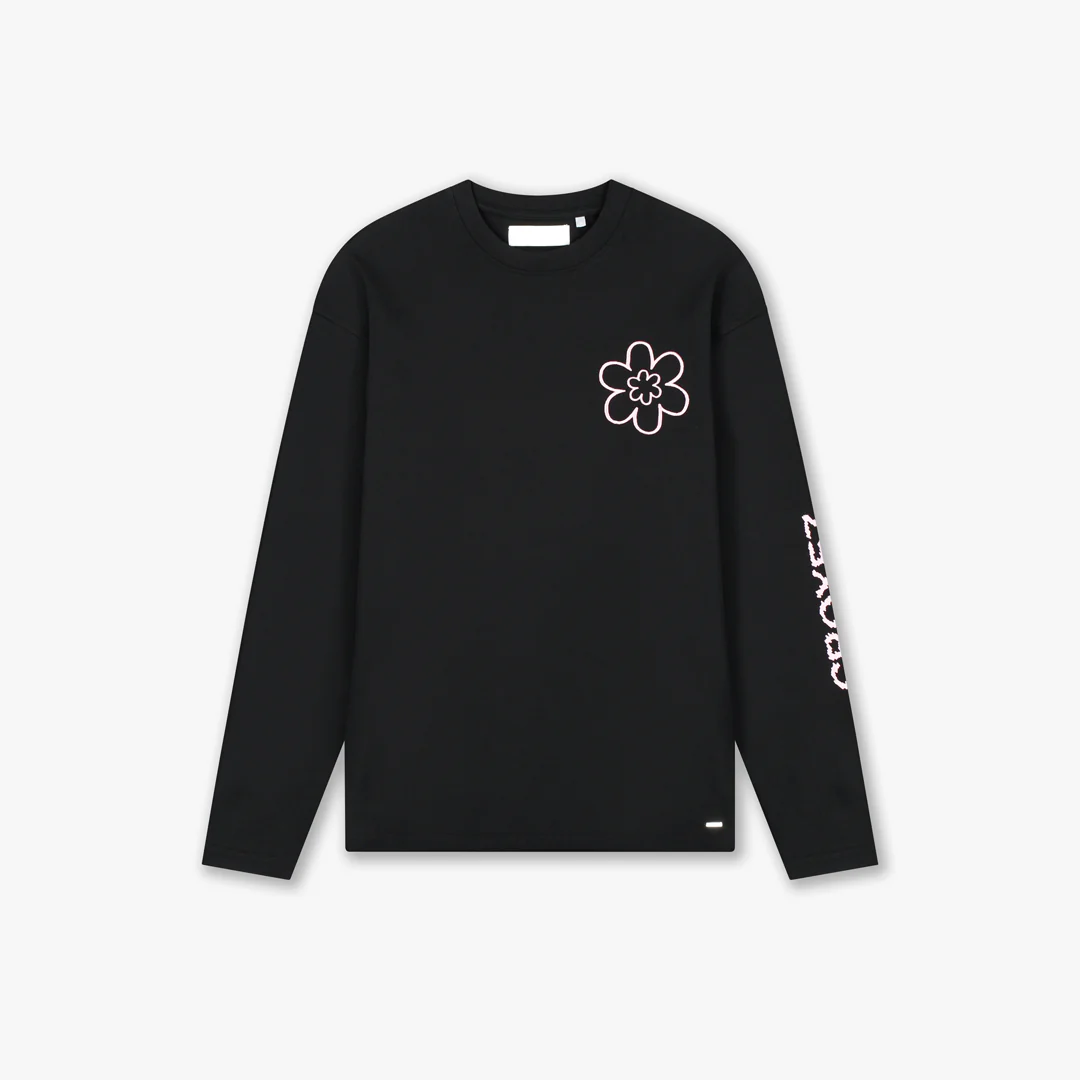 Croyez Contour De La Fleur Longsleeve Black