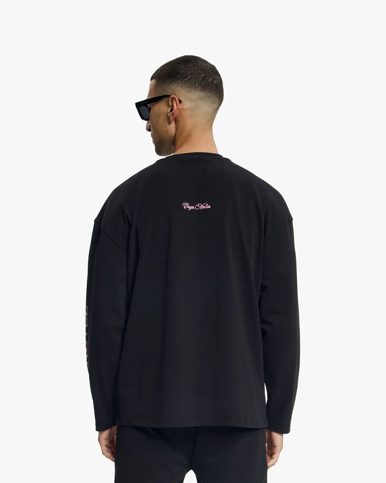 Croyez Contour De La Fleur Longsleeve Black - Afbeelding 4