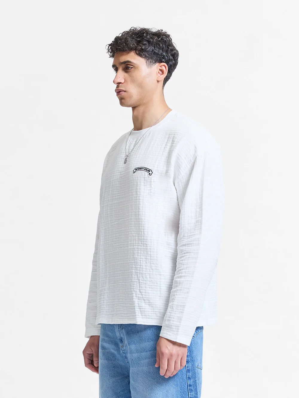 Reternity Band Of Procces Longsleeve White - Afbeelding 3