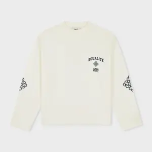 Equalité Isa Oversized Longsleeve Tee Off-White