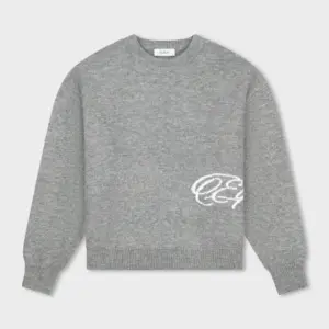 Equalité Fluffy Knit Sweater Grey