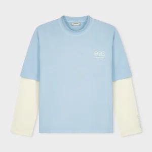 Equalité Universe Double Layer Longsleeve Tee Light Blue